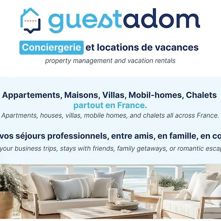 L'élégante - Petfriendly - Proche Gare Сasa de vacaciones *